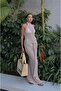Mink Rando Beach Dress with Tie Detail - 3