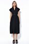 Busem Textured Belted Long Dress - 5