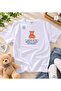 Mihra 100% Cotton Women's Shorts Pajama Set Teddy Bear Printed Short Sleeve Summer Comfortable Home Wear - 4