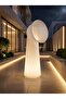 أورا مودرن حجم وسط إضاءة LED أصيص زراعة بتصميم انسيابي من بلاستيك LLDPE بسعة 10 لتر وأبعاد 27 × 34 × 110 سم - 3