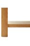 Coffee Table 90x45x40 cm Solid Oak Wood - 6