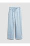 Vizyon New Season Wide Leg Striped Girls' Jean Pants - 3