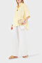Button Detailed Classic Collar Linen Blouse Bluz 6617777 - 2