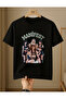 Manifest Group Printed Cyclone Collar 100% Cotton Regular Women's T-Shirt