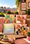 Dog Friends Patterned 4-Piece Throw Pillow Cover Set - 2