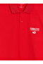 Nevavm Polo Collar Turkey Printed Men's T-Shirt with Difference - 3
