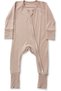 Organic Zipper Romper