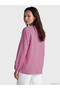 Lcw Everyday Lilac Tie-Neck Textured Blouse - 3