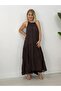 668 Slanted Shoulder, Full Button Front, Lined, Chiffon Dress - 2