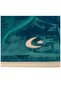 Memory Foam Prayer Mat 70x110cm Thick Padded Muslim Prayer Rug with Knee Support 3D Design Dark Green - 4