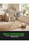 Aluminium 4 Wings Clothes Drying Stand RF13198 Foldable Indoor Outdoor Large Volume Dryer Rack - 6
