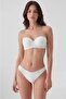 Egyptian Women's Strapless Bra with Removable Straps White