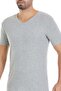 Ribana V-Neck Men's Undershirt Gray 100% Cotton 3-Pack