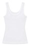 Ribana Wide Strap Women's Athlete Top White 100% Cotton 3-Pack - 3