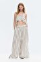 Double-waistband pull-on trousers