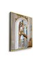 Royal Giraffes Abstract Wall Art | Framed Canvas Print | Luxury Modern Decor for Living Room, Bedroom, Office & Gift - 3