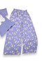 Girl's Summer Muslin Trousers and Butterfly Embroidered T-Shirt 2-Piece Set, Sizes 2-14 Years - 8