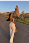 White Tie-Front Rustic Two-Piece Set - 4