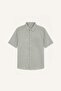 100% Cotton Regular Fit Polo Collar Long Sleeve Shirt I1559Ax26Sm