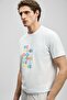 111020290 Good Modern Graphic T-Shirt Men's T-Shirt White - 5
