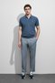 111040230 Laon Smart Polo Collar T-Shirt Men's T-Shirt Anthracite - 3