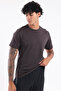 Modal Interlock Fabric Minimal Logo Crew Neck Men's Sports T-Shirt - 2