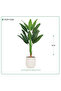 Artificial paradise pigeon paper tree with plastic basin - 2