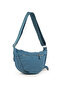 Krinkıl / Klinkır Waterproof Lightweight Multi-Compartment Half Moon/Crescent Crossbody Shoulder Bag Blue 147L - 4