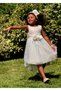 5032 Abel&Lula Girls' Short Front Long Back Evening Party Dress - 2