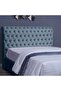 AURORA HEADBOARD CHANEL TEAL L-140 : H-125 CM