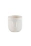 Jonik Ceramic Planter Dia10.9x10.6cm - White - 2