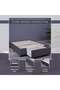 OLYMPIA BASE VELVET GREY 160X200 CM - 6