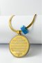 Gold Color Ayetel Kürsi & Üç Kul (Felak-Nas-İhlas) Written Prayer on Italian Chain Stainless Steel Necklace - 2