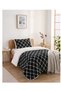 Osotto Desen4 Single Plush Comforter Quilt Set (180X230 Soft Textured) (Pillowcase 50X70 1 Piece)