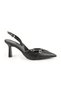 Women's High Heel Shoes Pointed Toe Cross Buckle Detailed Slingback Stylish Classic Office Antique L085.K2017 - 2