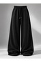 2-Piece Unisex Tracksuit (Black-Grey) Oversize Summer Tracksuit Set - Baggy Comfortable Fit 2-Piece Economic Package - 2