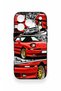 iPhone 17 Pro Compatible Red Supra Patterned Silicone Case - 2