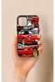 iPhone 11 Pro Compatible Red Supra Patterned Silicone Case