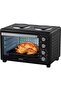 DENX Electric Oven 48L with Double Hot Plates – 1600W – Temperature Control DX4306