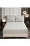 Bedding Fitted Sheet 2-Pcs Twin Size Solid Bed Sheet Set Fits(120x200CM) With Pillowcases