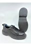 Black Men's Leather Shoes - 2