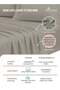 Pure Combed Cotton Bed Sheet Set Queen Size Simply Taupe, 400 Thread Count Cozy Luxury - 2