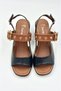 Heeled Shoes with Belt Detail Women's Sandals Black - 5