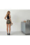 Women's Camouflage Mini Lycra Linen Shorts - 3