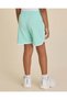 Girls Mint French Terry Shorts - 3