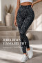 Leggings Women's Premium Knitted, High Waist Zebra