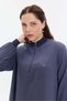 Zipper Detailed Pocket Detailed Comfortable Fit Long Dress Women - 5