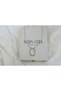 Kol505 Gold & Silver Color Zircon Stone Detail Oval Model Silver Steel Necklace