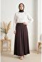 Oysho Fabric Skirt 5578-10 Bitter Brown