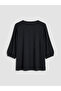 Lcw Grace Black V-Neck Embroidered Blouse - 7
